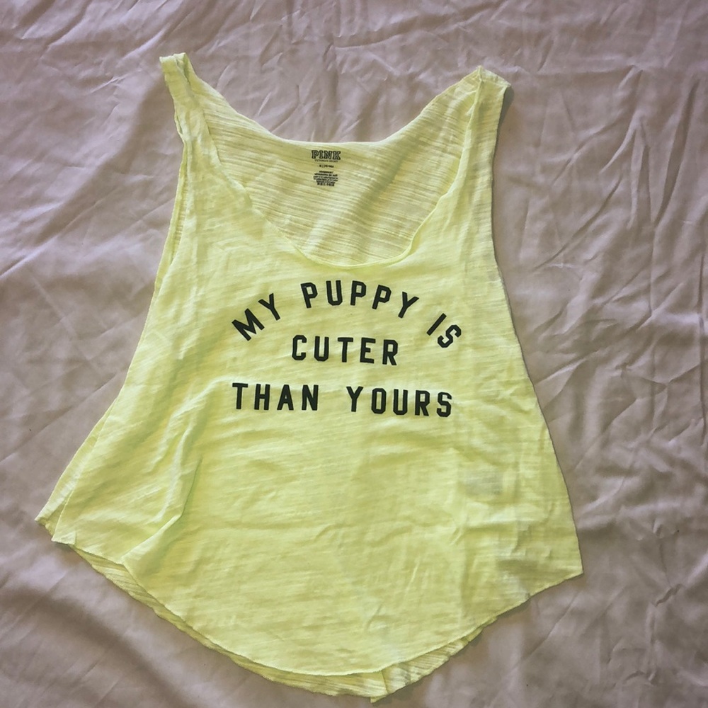 Victoria’s Secret pink tank top
